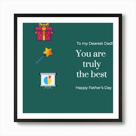 Happy Father'S Day Art Print