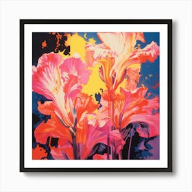 Pink Lilies Affiche