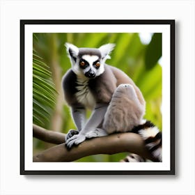 RINGTAILED LEMUR 1 Art Print