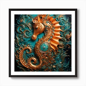 Seahorse 13 Art Print