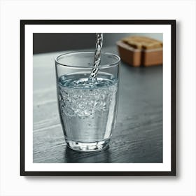 Glass Of Water Art Print