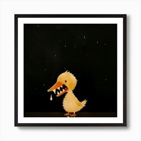 Monster Duck Art Print