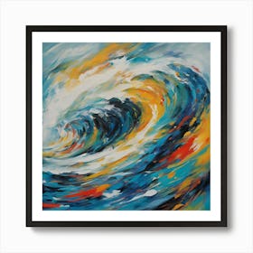 Ocean Wave Art Print