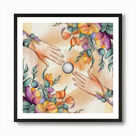 Unity In Bloom Art Print