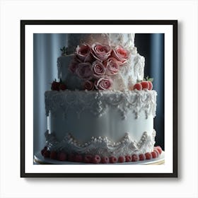 Wedding Cake Art Print