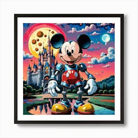 Mickey Mouse 5 Art Print