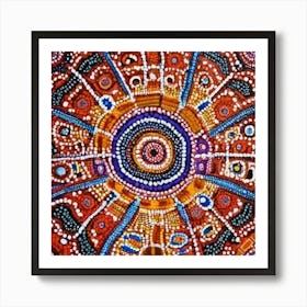 Aboriginal Art 4 Art Print