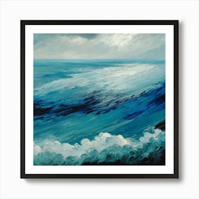 Stormy Sea Art Print