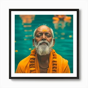 Hindu Indian Monk Art Print