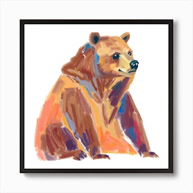 Grizzly Bear 03 Art Print