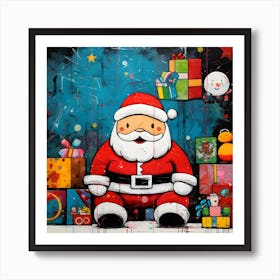 Santa Claus 9 Art Print