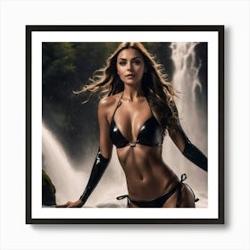 Beautiful Woman In Bikini ghh 1 Art Print