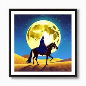 King Of The Desert Art Print