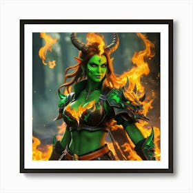 World Of Warcraft 1 Art Print