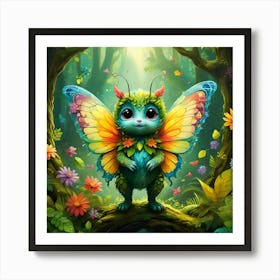 Aetherwing Butterfly #8 Art Print