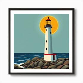 Lighthouse 16 Art Print