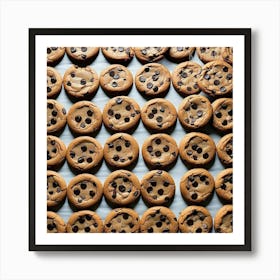 Chocolate Chip Cookies 1 Art Print