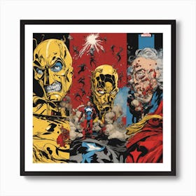 Avengers 3 Art Print