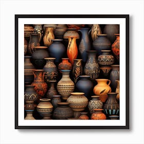 Vases And Pots Art Print