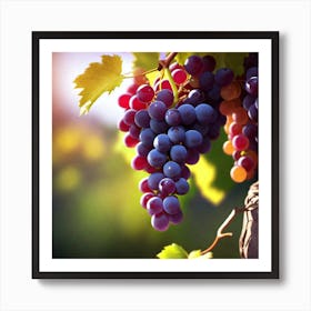 Grapes On The Vine 35 Art Print