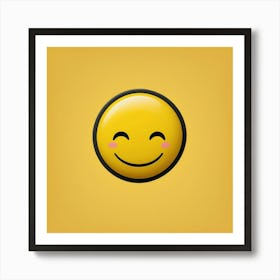 Smiley Face 3 Art Print