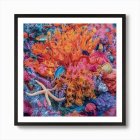 Coral Reef Art Print