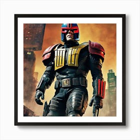 Judge Dredd 2 Art Print