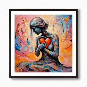 Heart Of Love Art Print