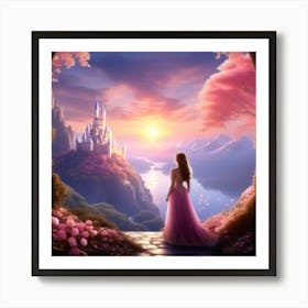 Fairytale Princess Art Print