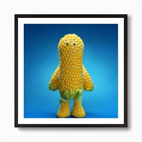 Corn man Art Print