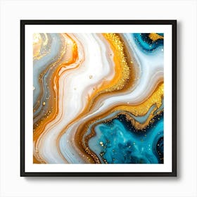 Abstract Painting 5 Art Print