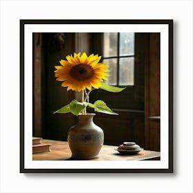 Sun flower Art Print