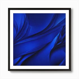 Royal Blue Abstract Background 3881050559 Art Print