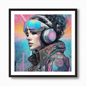 Punk Fashion Art Print