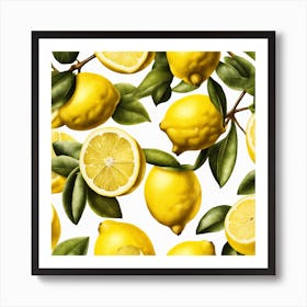 Lemon Tree (9) Art Print