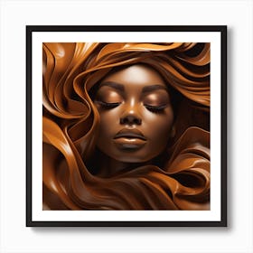 Portrait Of A Woman 75 Art Print