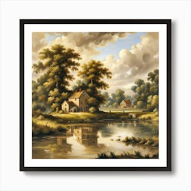 Country Scene Art Print