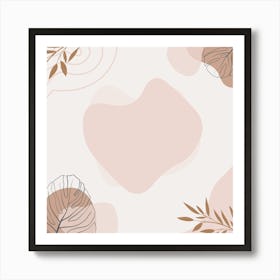 Abstract Background. Art Print