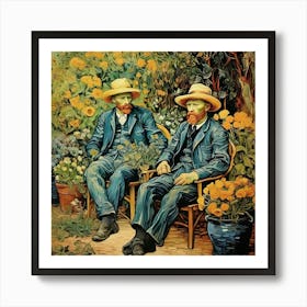 In The Garden Van Gogh Wall Art 2 Art Print 0 Art Print