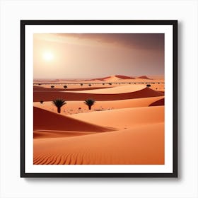 Sahara Desert 76 Art Print