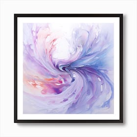 Azure Abstractions Art Print