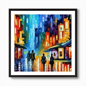 Night In The City Poster