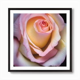 Pink Rose 1 Art Print