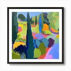 Colourful Gardens Hidcote Manor Garden United Kingdom 1 Art Print