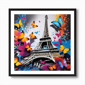 Paris Eiffel Tower 51 Art Print