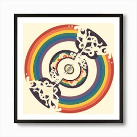 Asm Celtic Rainbow Spirals E466e4c9 941e 41ab 95eb 1667697366cb Art Print