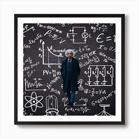 Albert Einstein Art Print