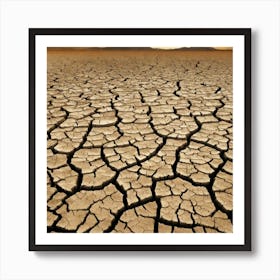 Arid Landscape 3 Art Print