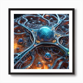 Cyborg 126 Art Print