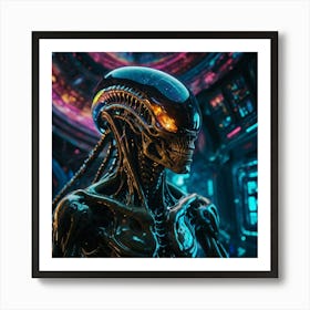 Alien 4 Art Print